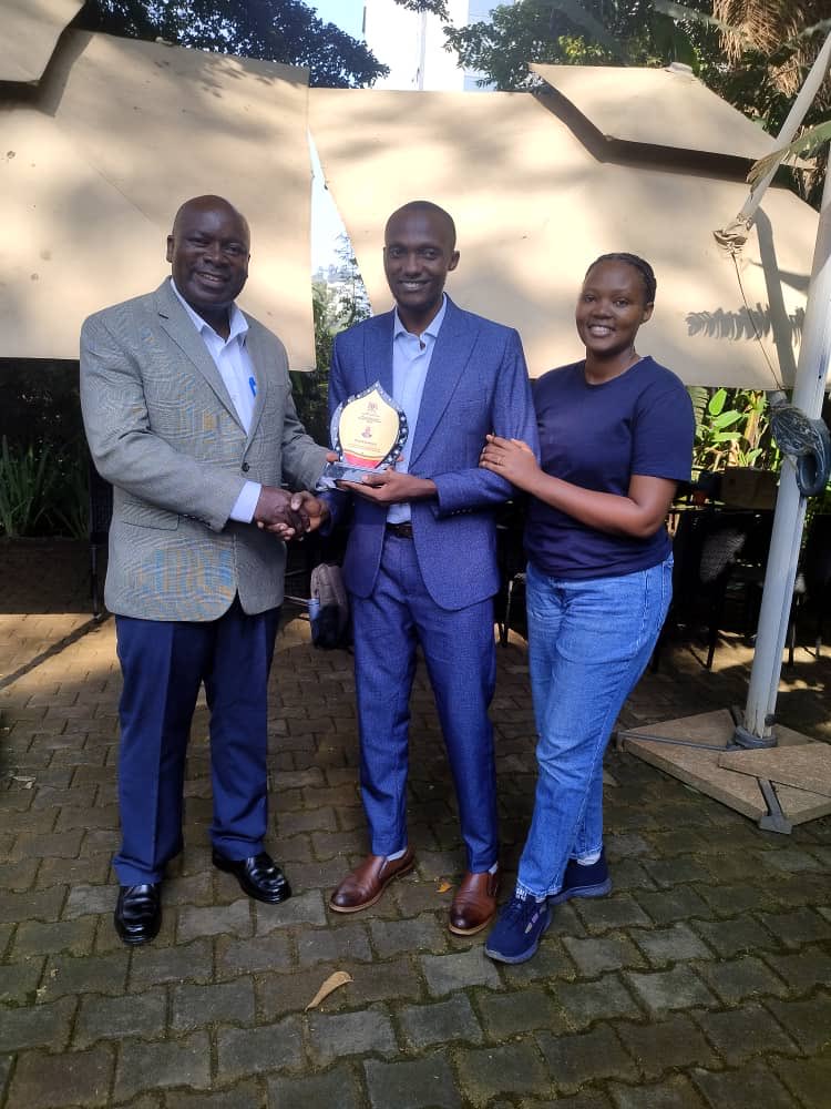 Prosper Mubangizi and Dr. Cleophus Mugenyi
