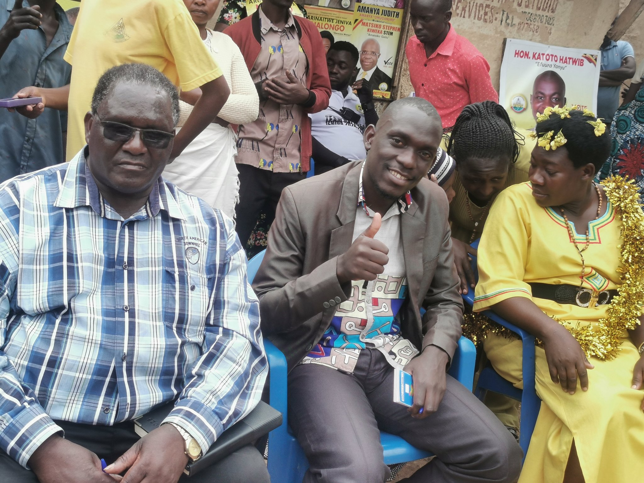 Fredrick Beinomugisha at a policy engagement