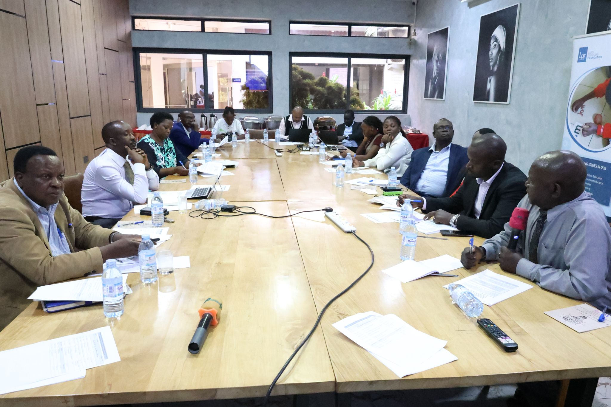 Lumen Consulting Limited team in a strategy meeting